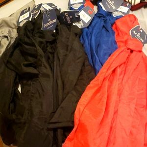 Red, black, grey and blue scarves  18 total fashion accessories buy 1 or all